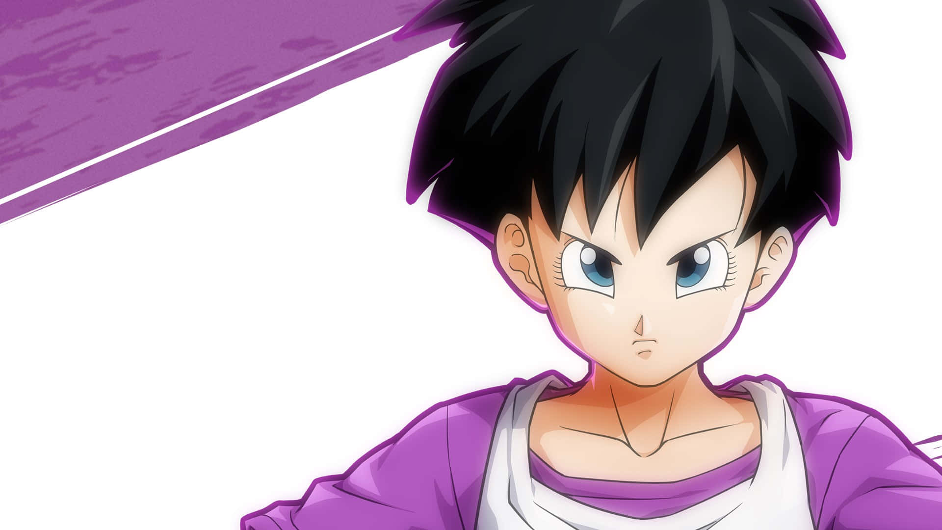 Dragon Ball Super's Videl In Action! Wallpaper