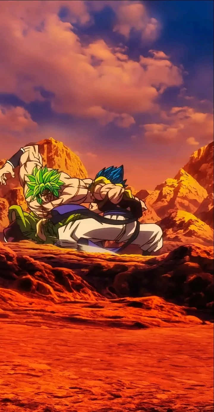 Dragon Ball Super Saiyan Broly Versus Goku Wallpaper