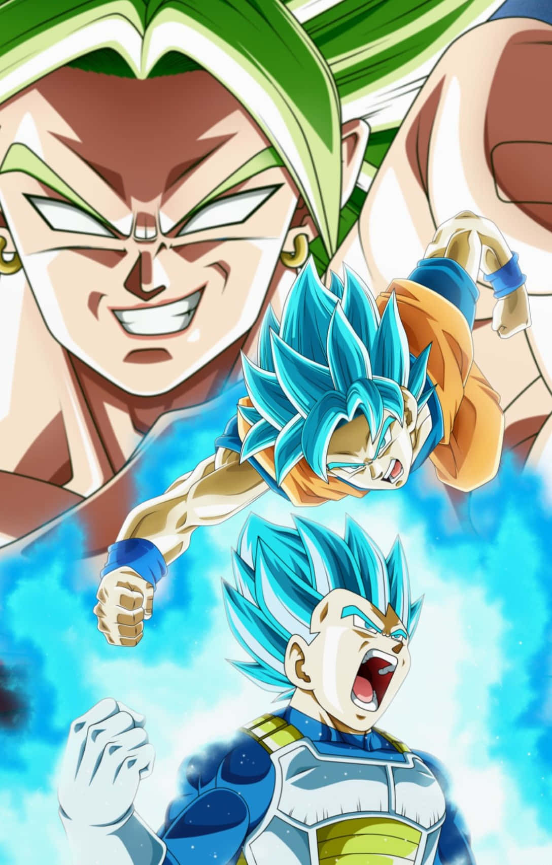 Dragon Ball Super Saiyan Vs Saiyan Vs Saiyan Wallpaper