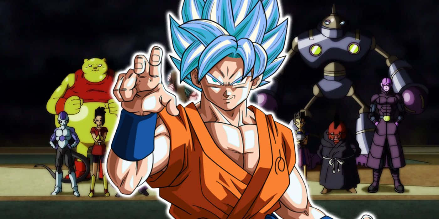 Dragon Ball Super Universe 6 Warriors Prepare For Battle Wallpaper