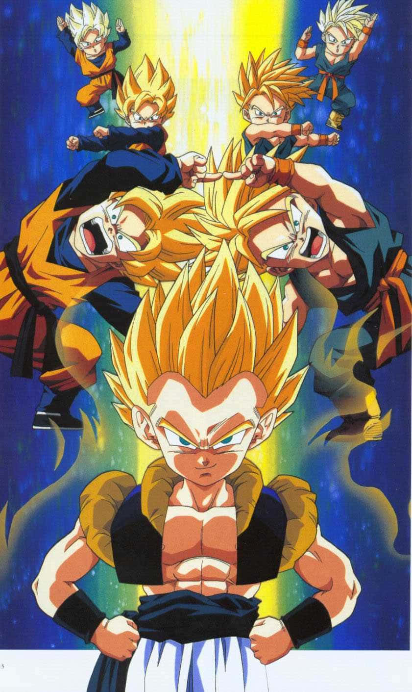 Dragon Ball Z - Saiyan Saiyan Saiyan Saiyan S Wallpaper