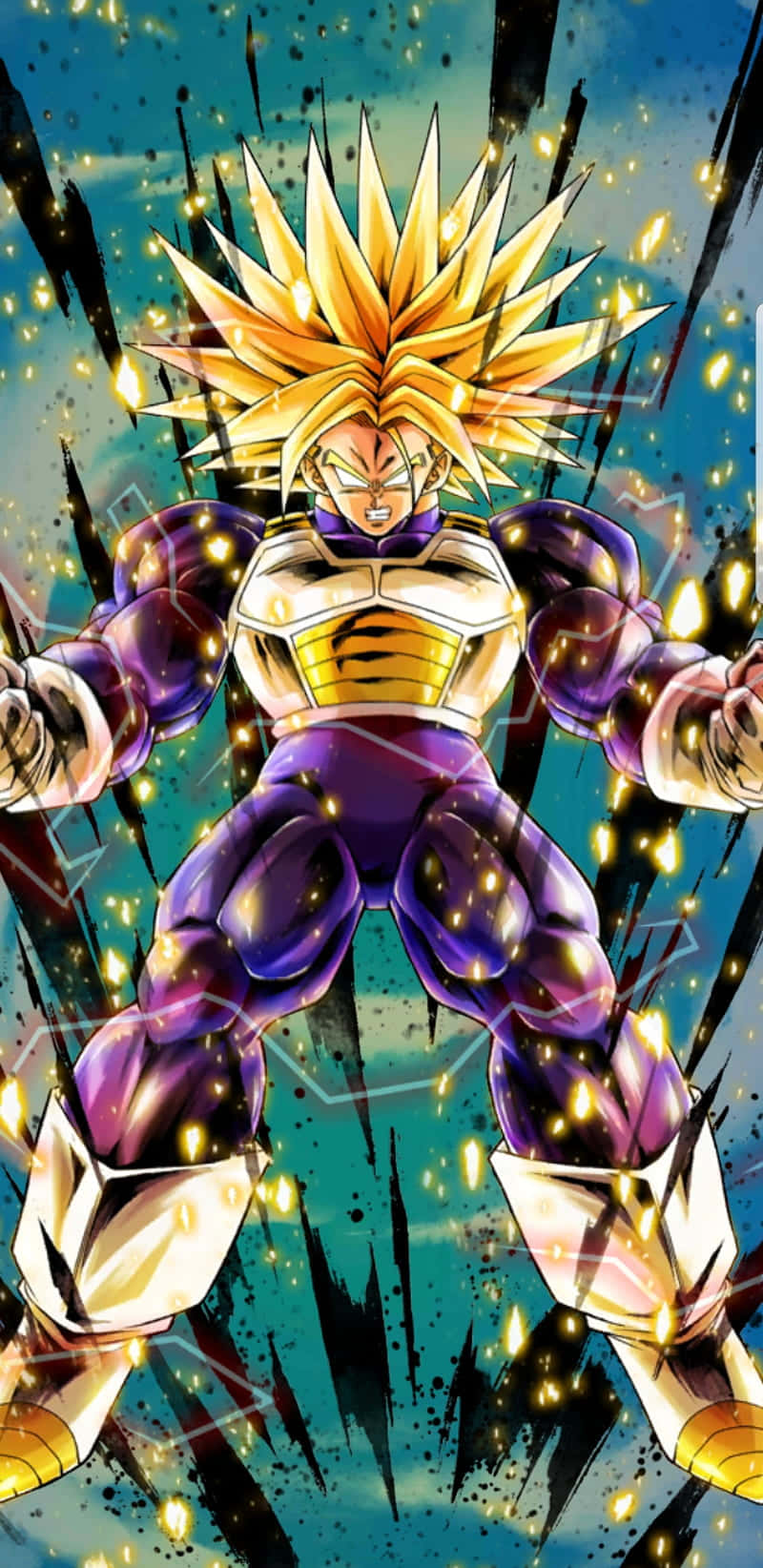 Dragon Ball Z Trunks, Ready For Action Wallpaper