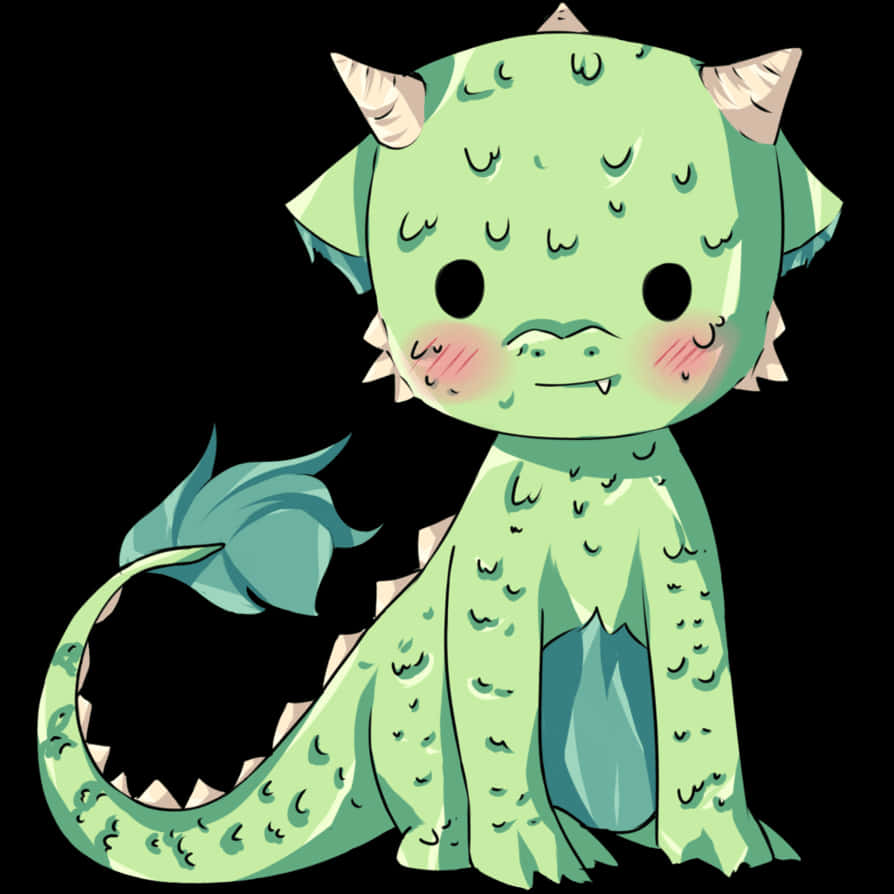 Dragon Kawaii Cute 894 X 894 Wallpaper