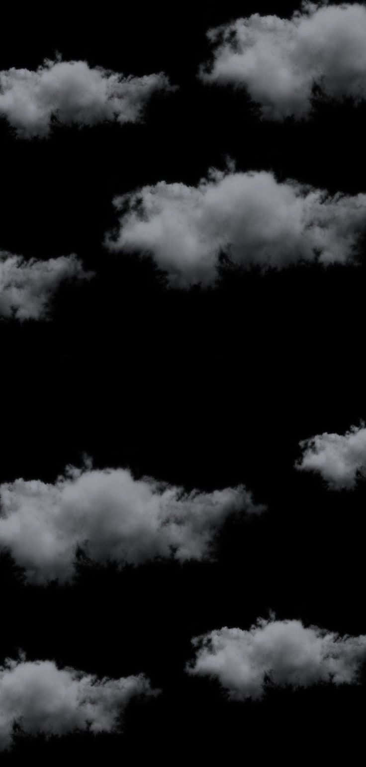 Dramatic Black And White Sky Wallpaper