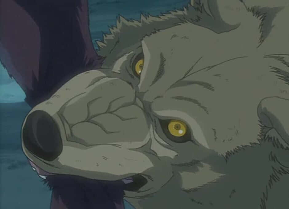 Dramatic Illustration Of Toboe From Wolf's Rain Anime Series Wallpaper