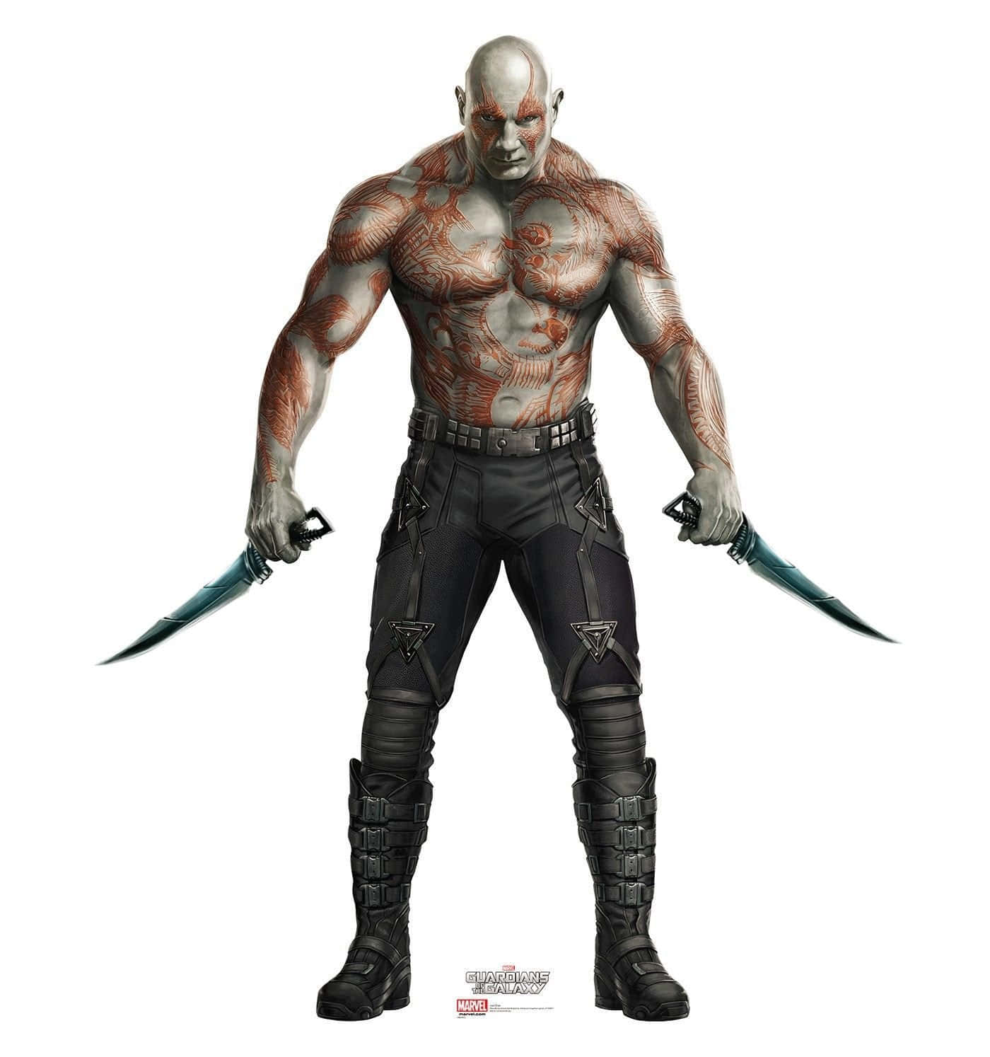 Drax, The Ravager And Member Of The Guardians Of The Galaxy Wallpaper