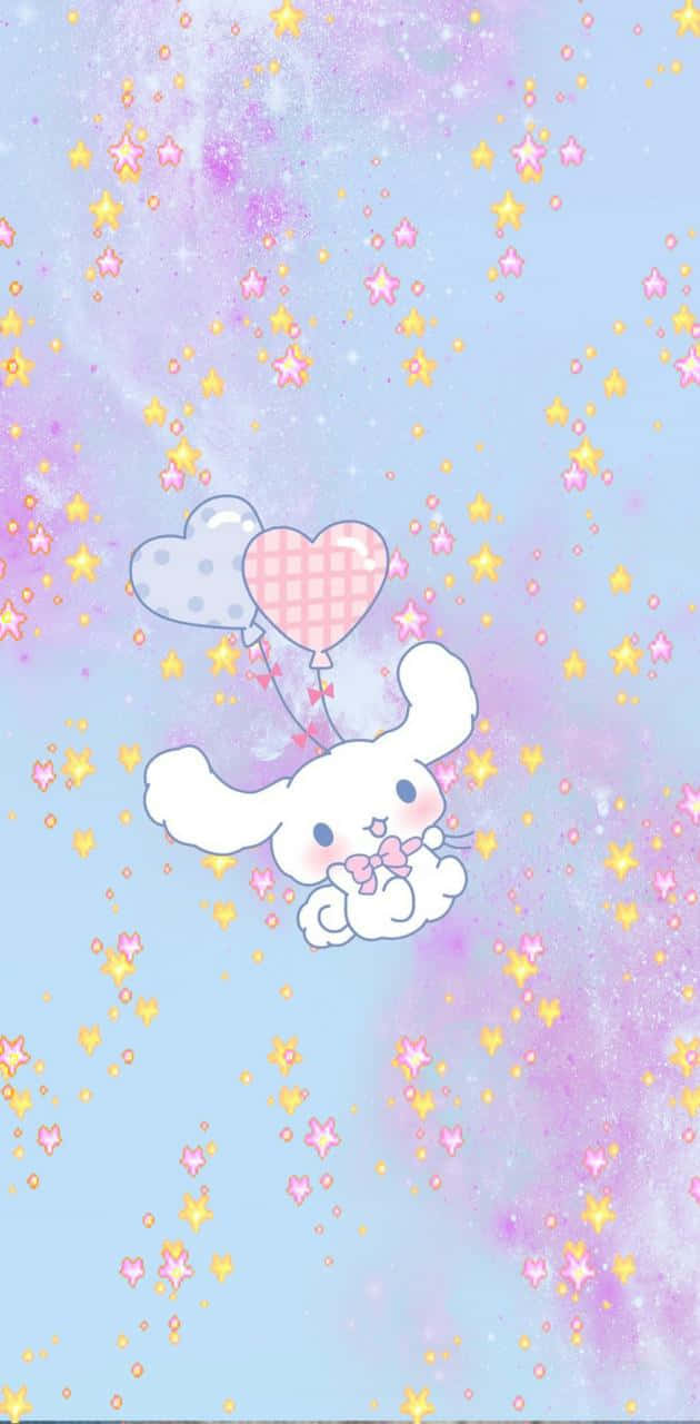 'dream Bigger With Cinnamoroll Phone' Wallpaper