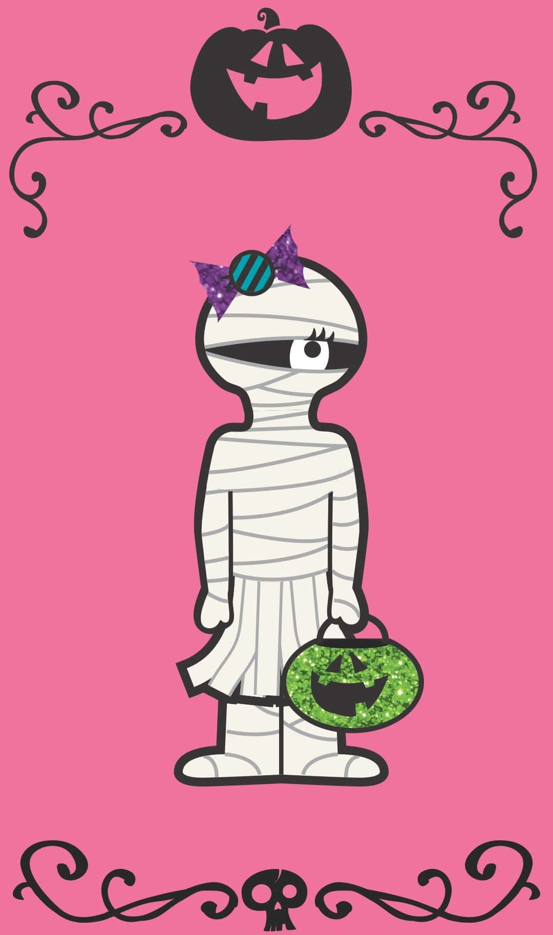 Dress Up To Spook Your Neighbors With A Mummy Costume Wallpaper