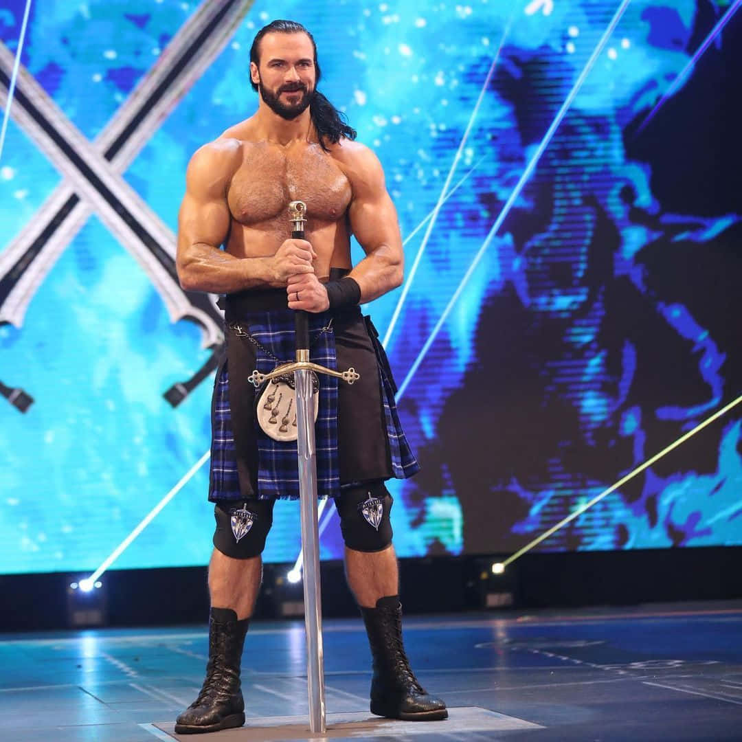 Drew Mcintyre Scottish Wrestler Wallpaper