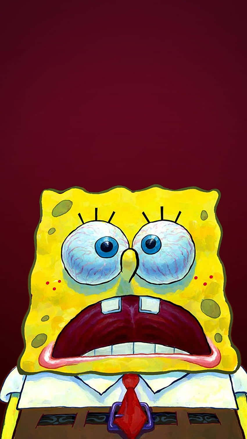 Drippy_ Spongebob_ Expression Wallpaper