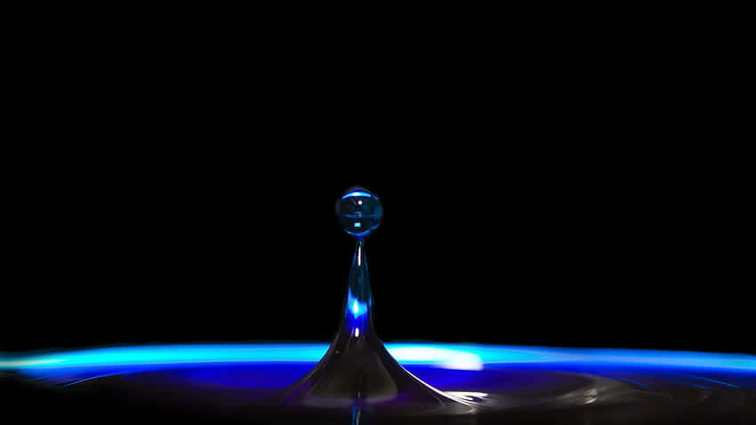 Droplet Of Lit Iphone Wallpaper