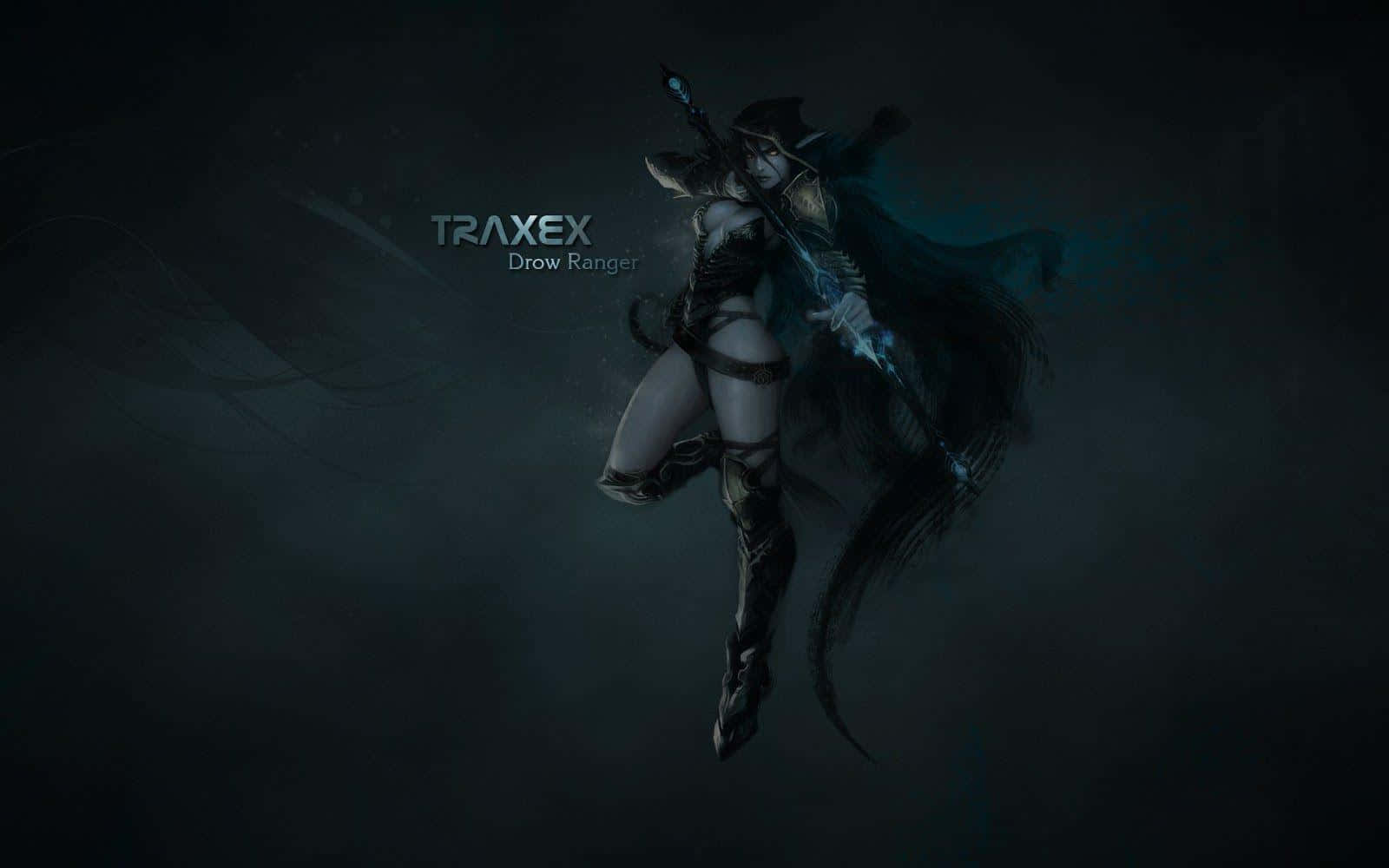 Drow Ranger - The Stealthy Archer Of The Night Wallpaper