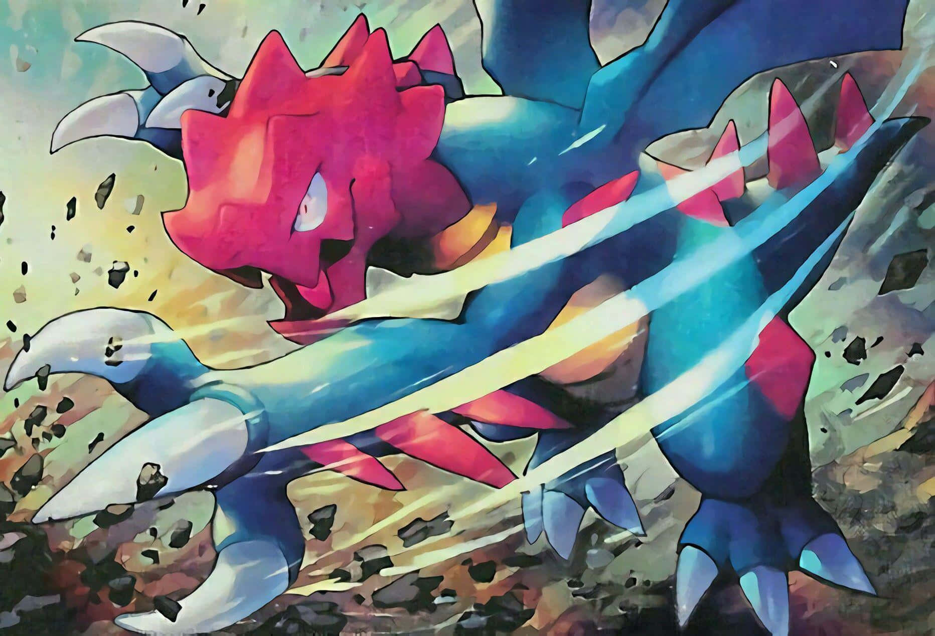 Druddigon Dragon Pokemon Artwork Wallpaper