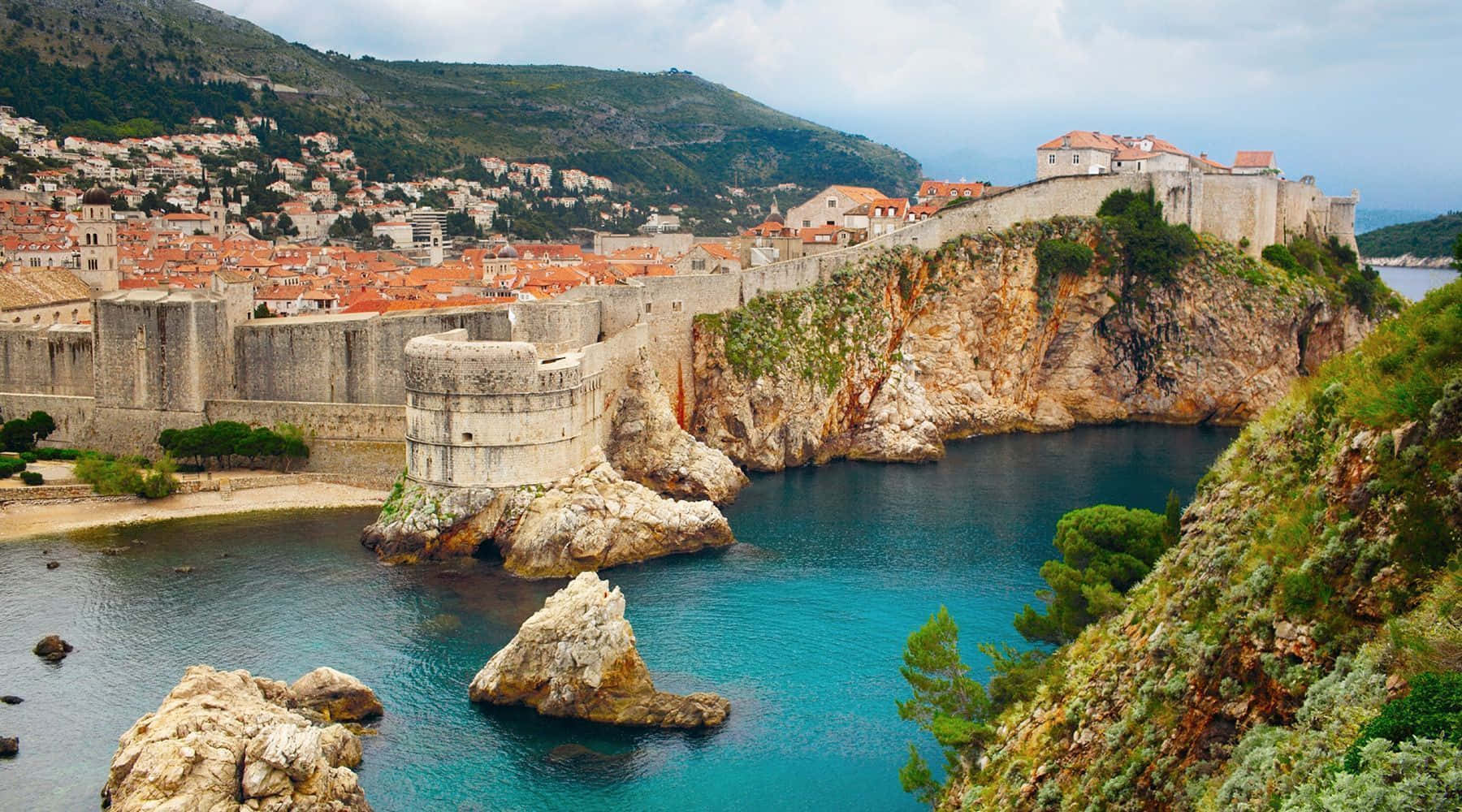 Dubrovnik Ancient City Of Croatia Wallpaper