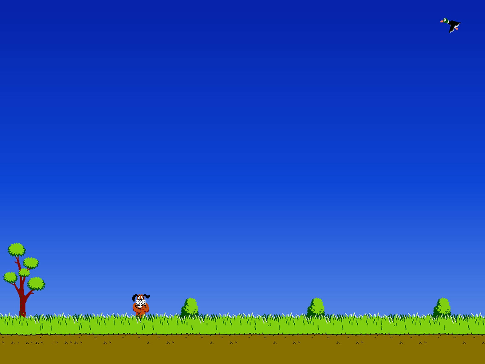 Duck Hunt Extreme Wide Shot Wallpaper