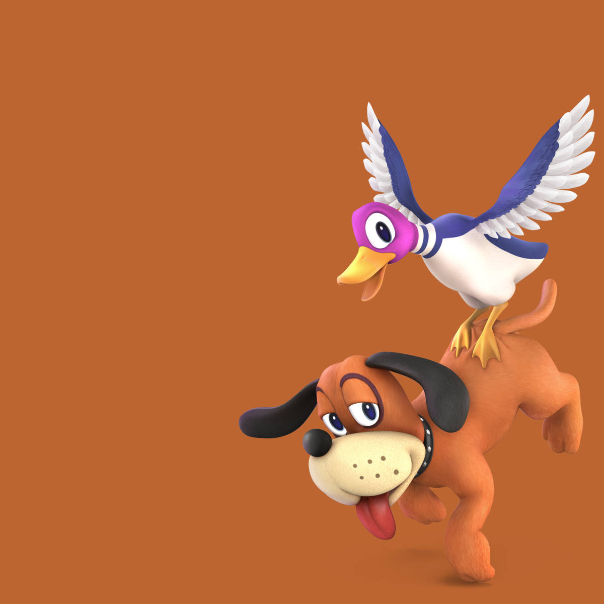 Duck Hunt Flying Wallpaper