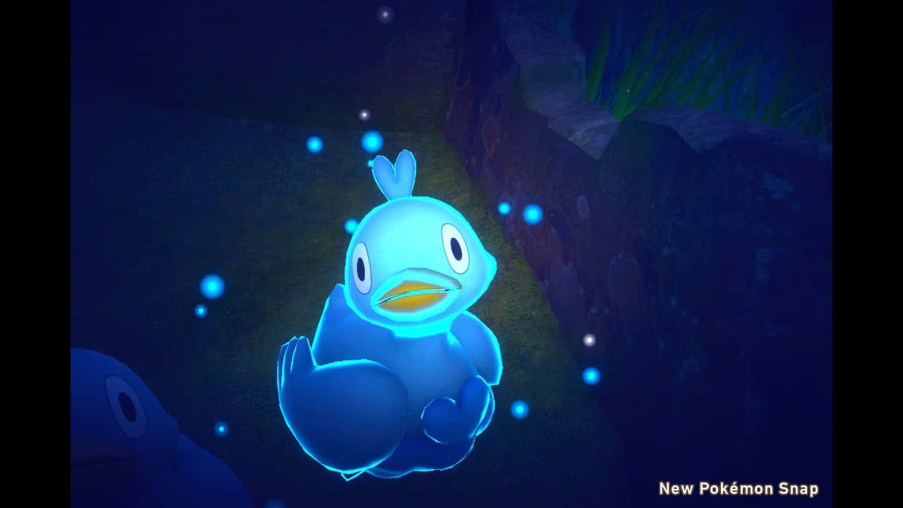 Ducklett With Glowing Head Wallpaper