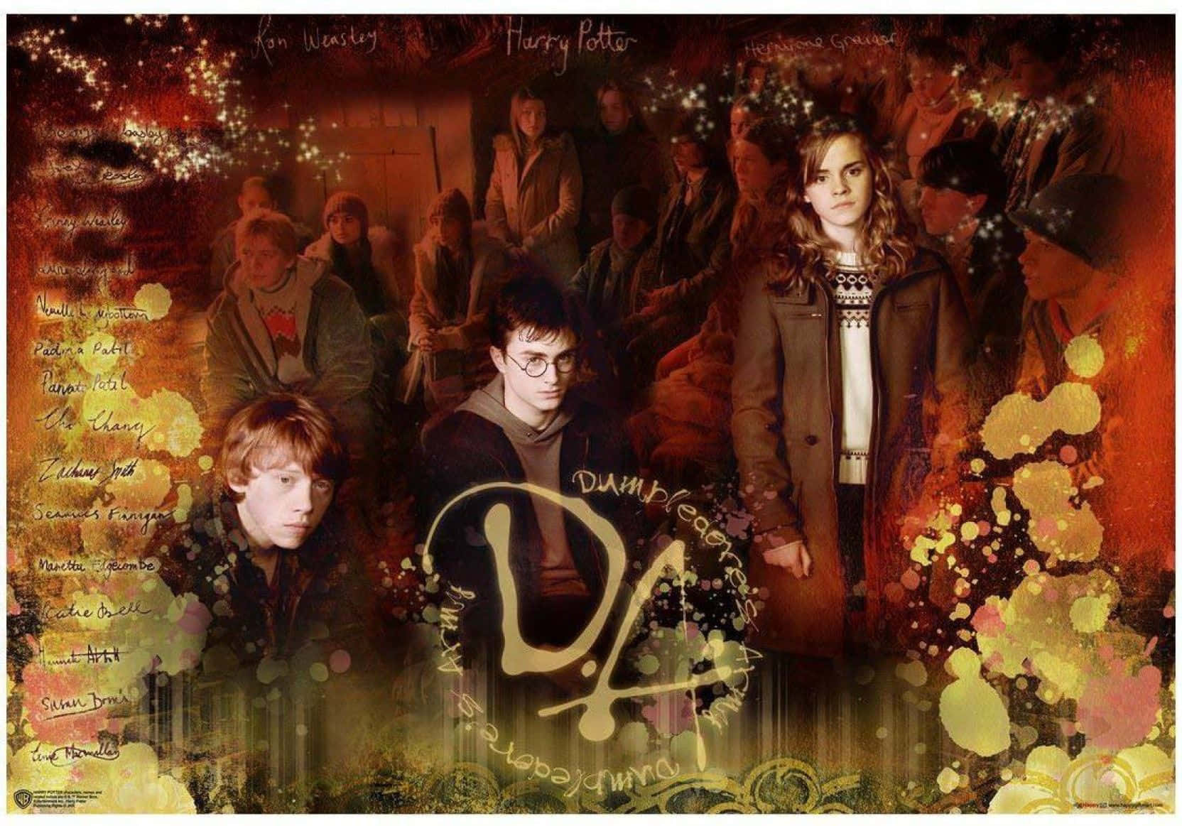 Dumbledore's Army - United For A Magical Cause Wallpaper