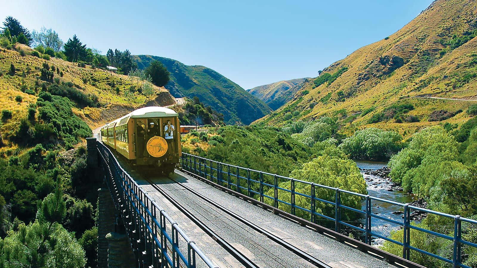 Dunedin Railway Journey New Zealand Wallpaper