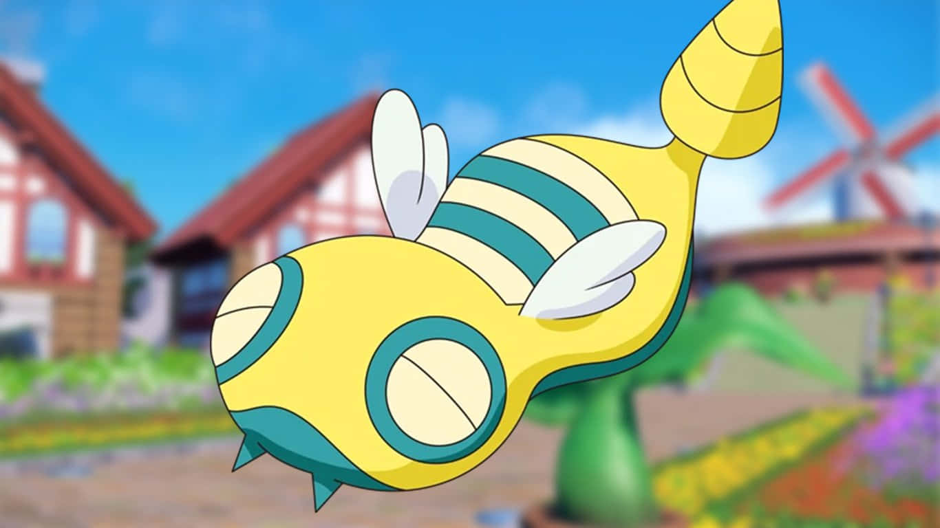 Dunsparce Houses Background Wallpaper