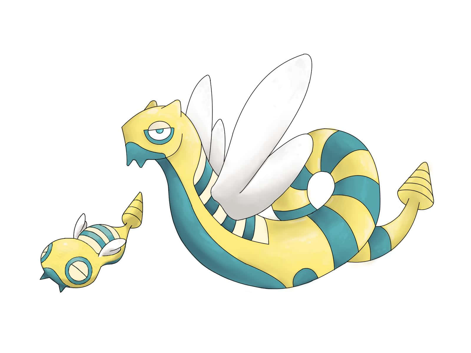 Dunsparce With Large Snake Variant Wallpaper