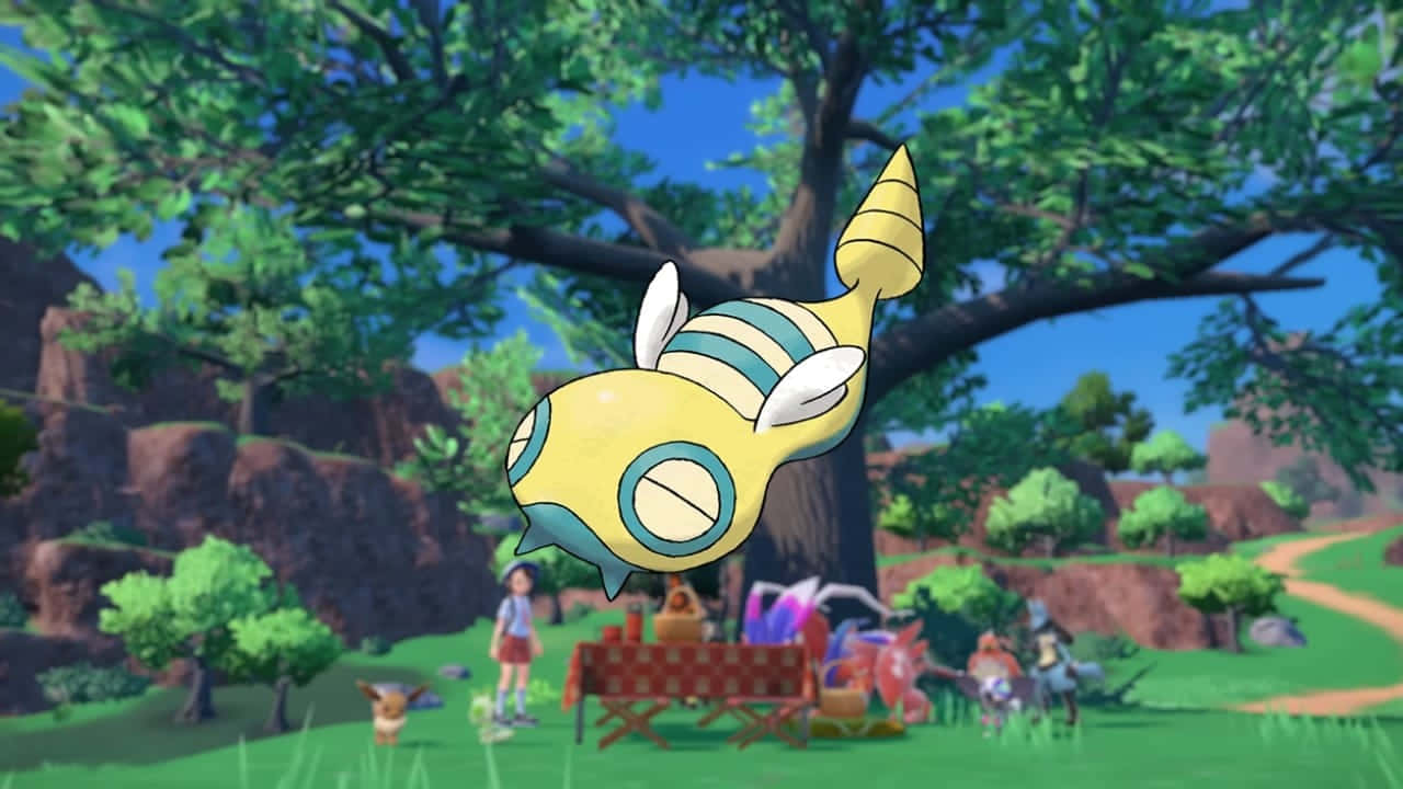 Dunsparce With Pokemon Picnic Wallpaper