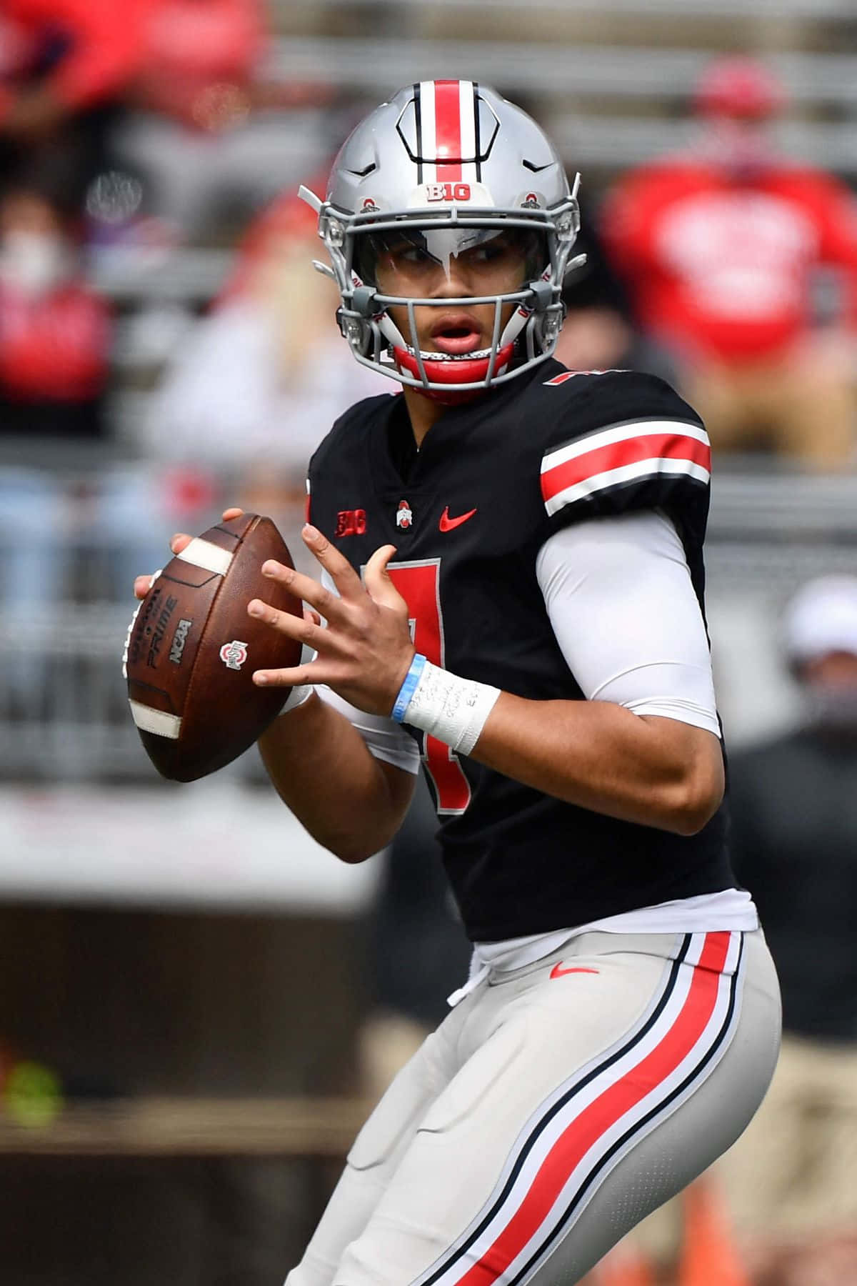 Dwayne Haskins, Quarterback For The Washington Redskins Wallpaper