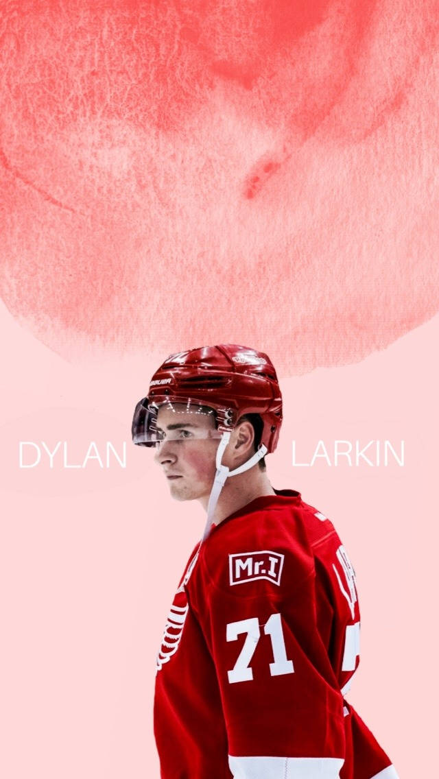 Dylan Larkin Nhl Captain Wallpaper