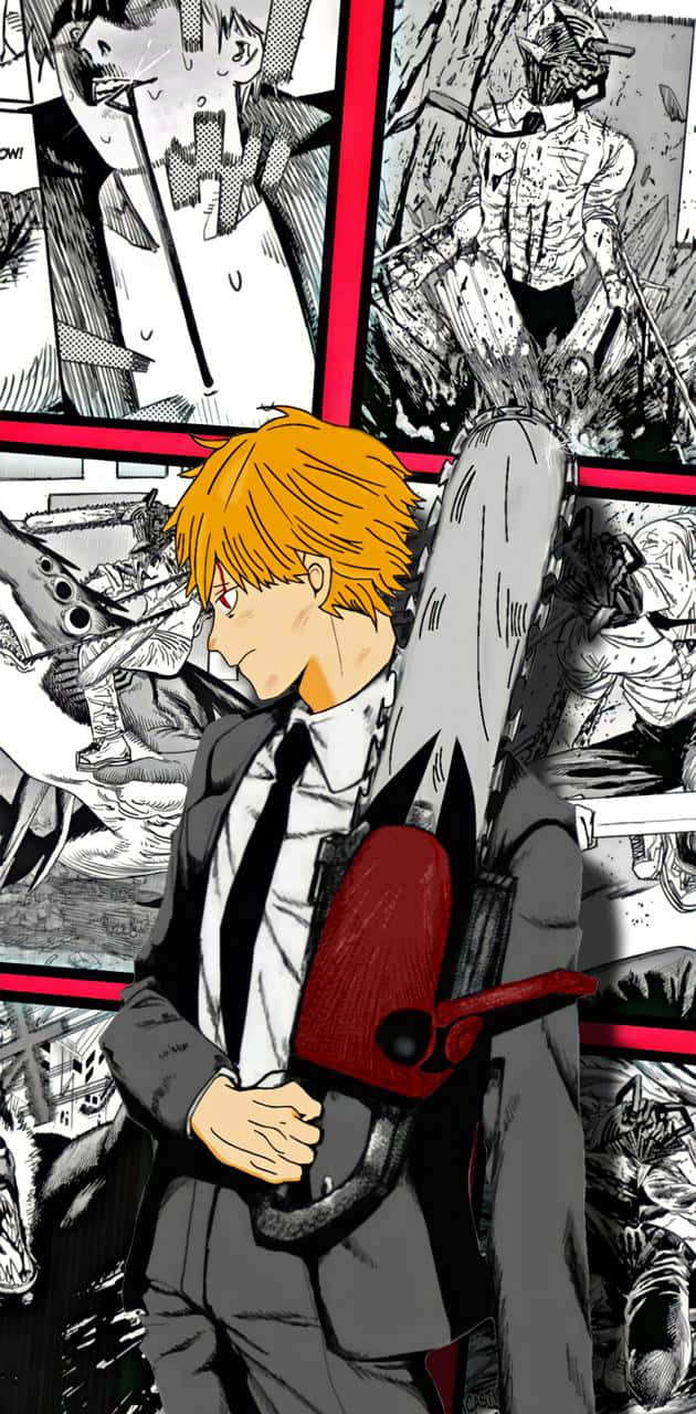 Dynamic Denji Chainsaw Man Pfp Wallpaper