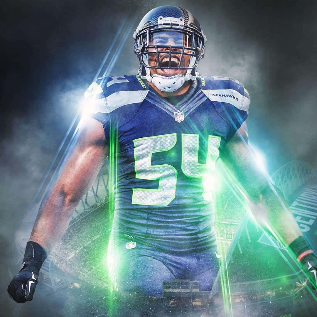 Dynamic Linebacker Bobby Wagner Wallpaper