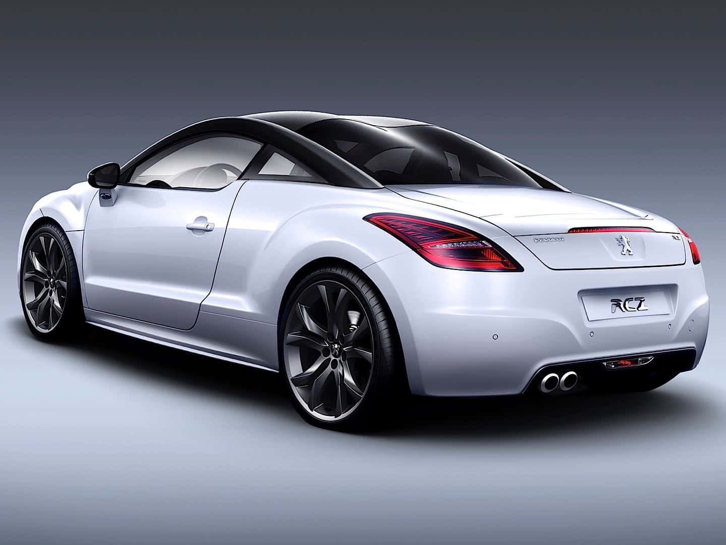 Dynamic Peugeot Rcz In The Twilight Wallpaper