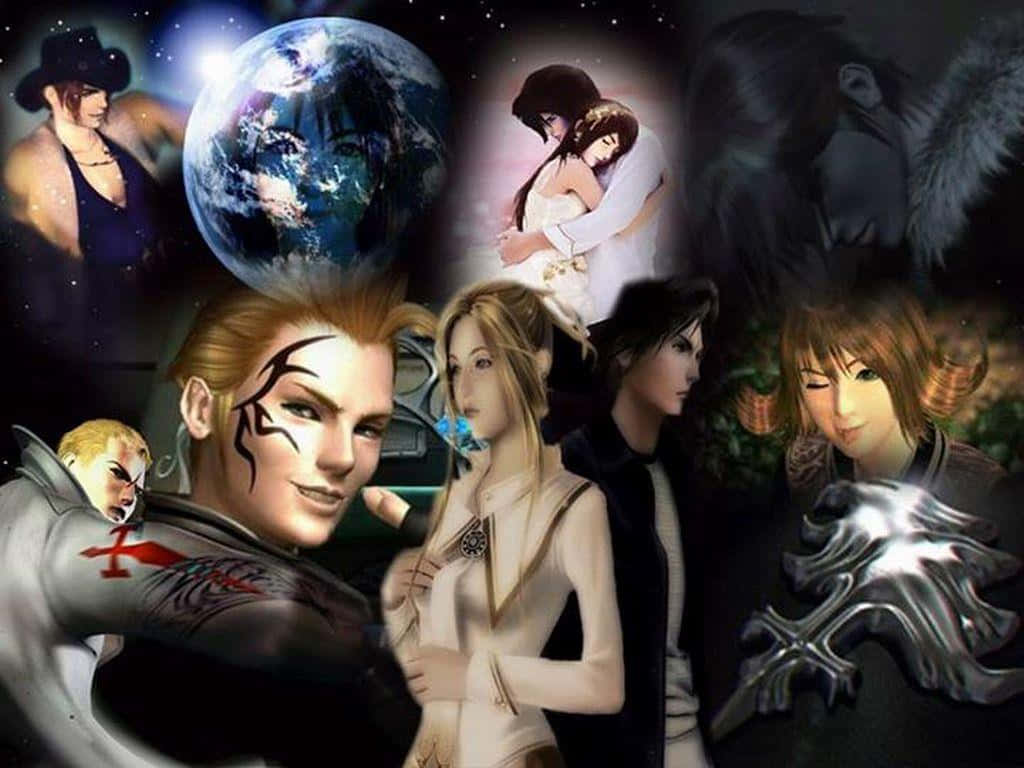 Dynamic Trio - Final Fantasy Viii Characters Wallpaper