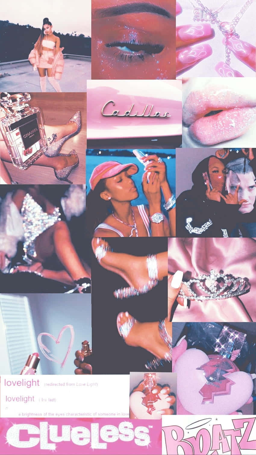 Early2000s Aesthetic Collage.jpg Wallpaper