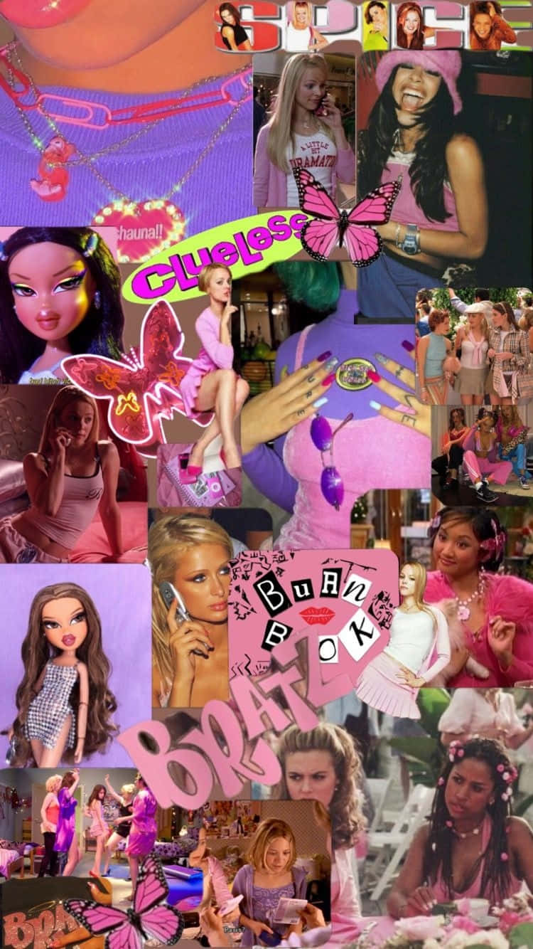 Early2000s Aesthetic Collage.jpg Wallpaper