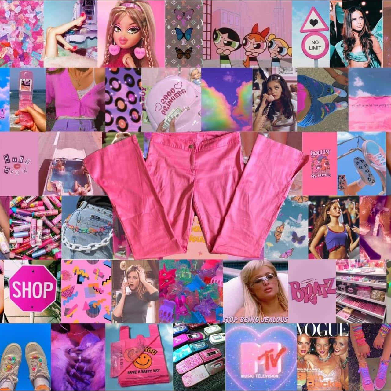 Early2000s Pop Culture Collage.jpg Wallpaper