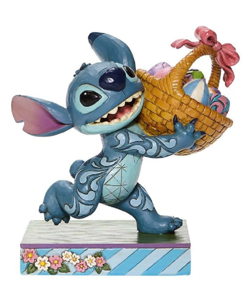 Easter Stitchwith Egg Basket Figurine Wallpaper