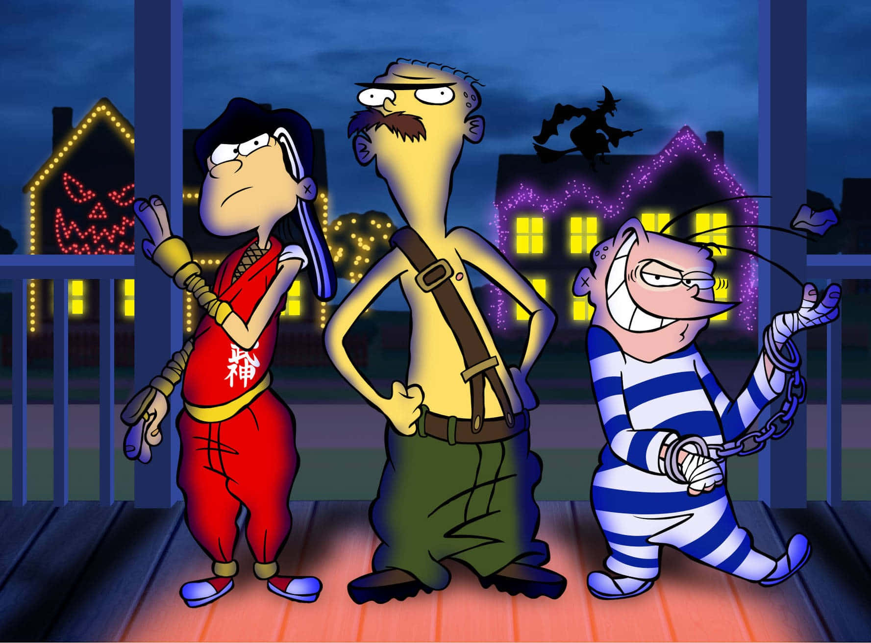 Ed, Edd N Eddy In Costume Wallpaper