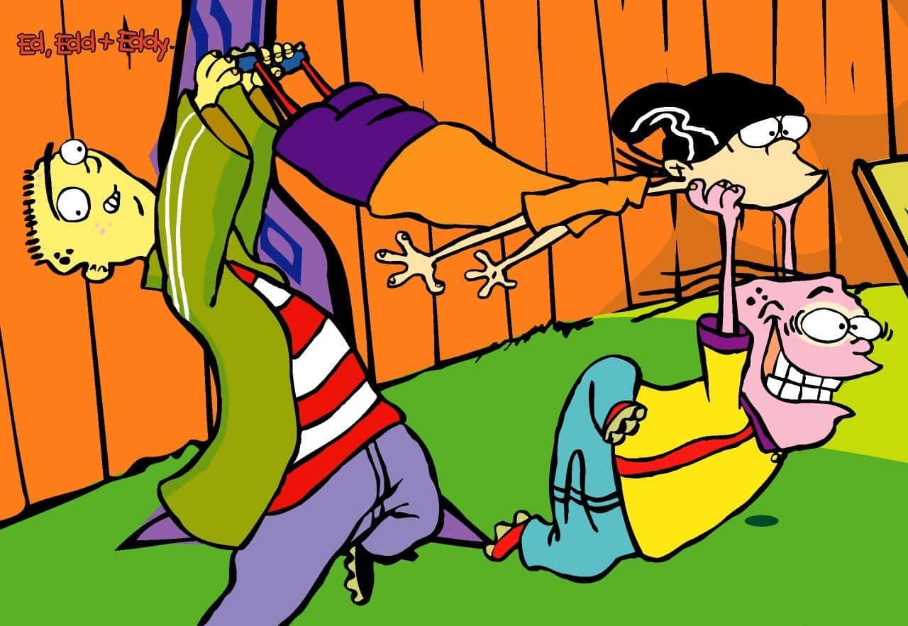 Ed, Edd N Eddy Playing Wallpaper