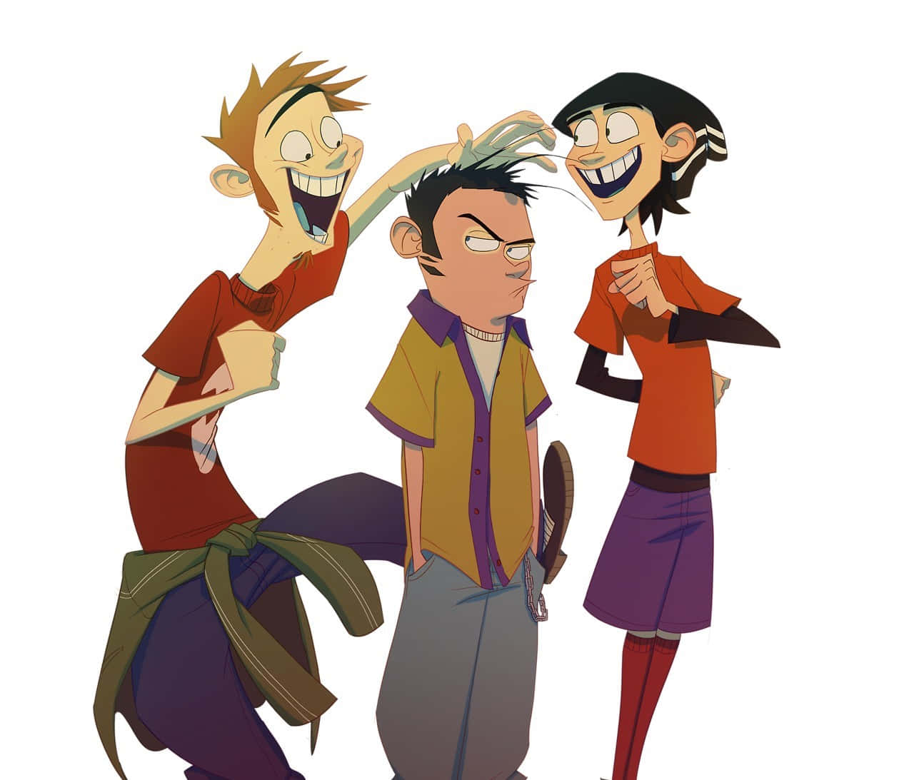 Ed, Edd N Eddy Teenagers Fanart Wallpaper