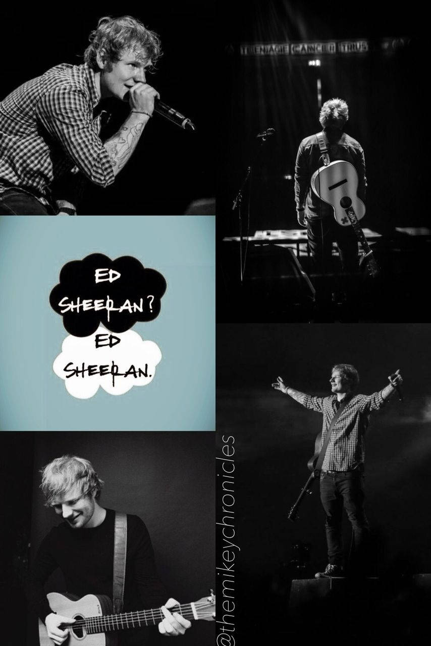 Ed Sheeran - A Musical Icon Of Our Generation Wallpaper