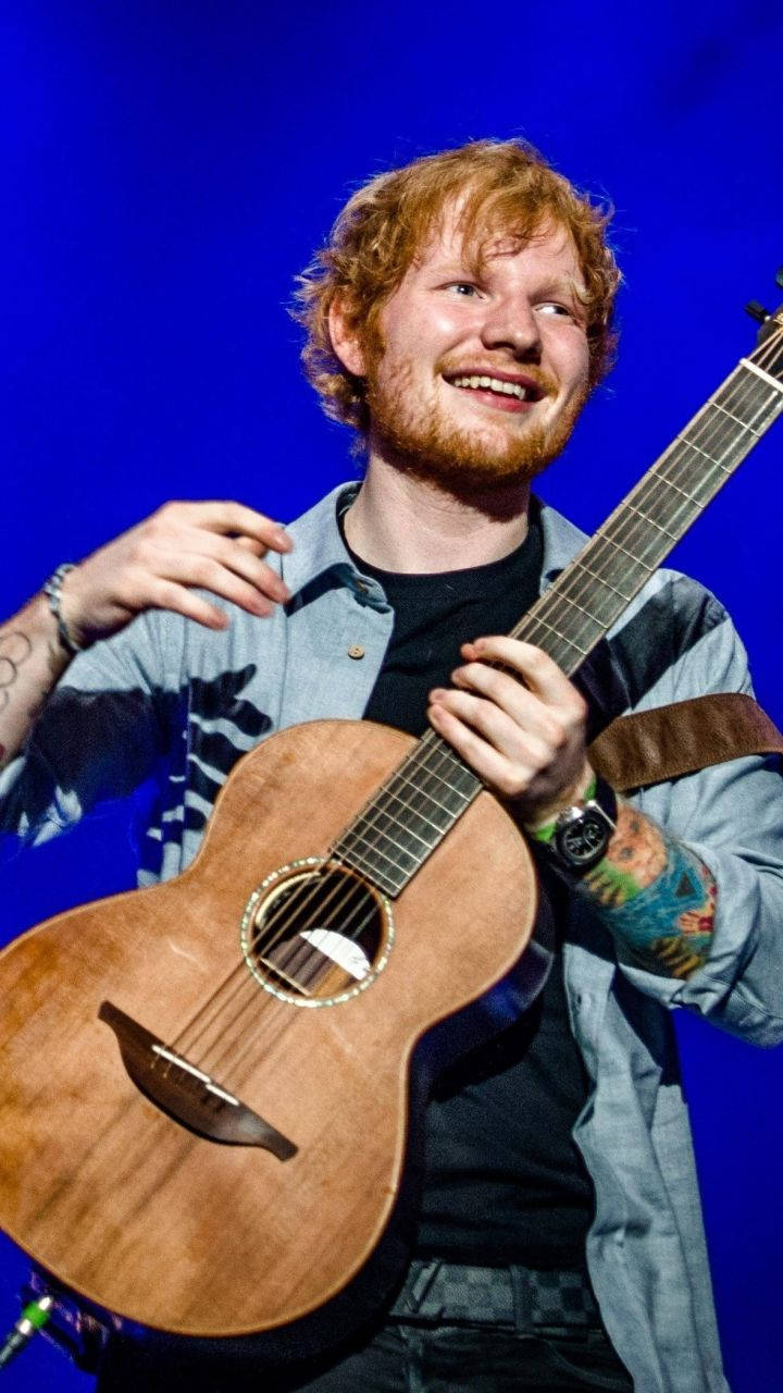 Ed Sheeran The Chart Topping Singer, Songwriter And Music Producer Wallpaper