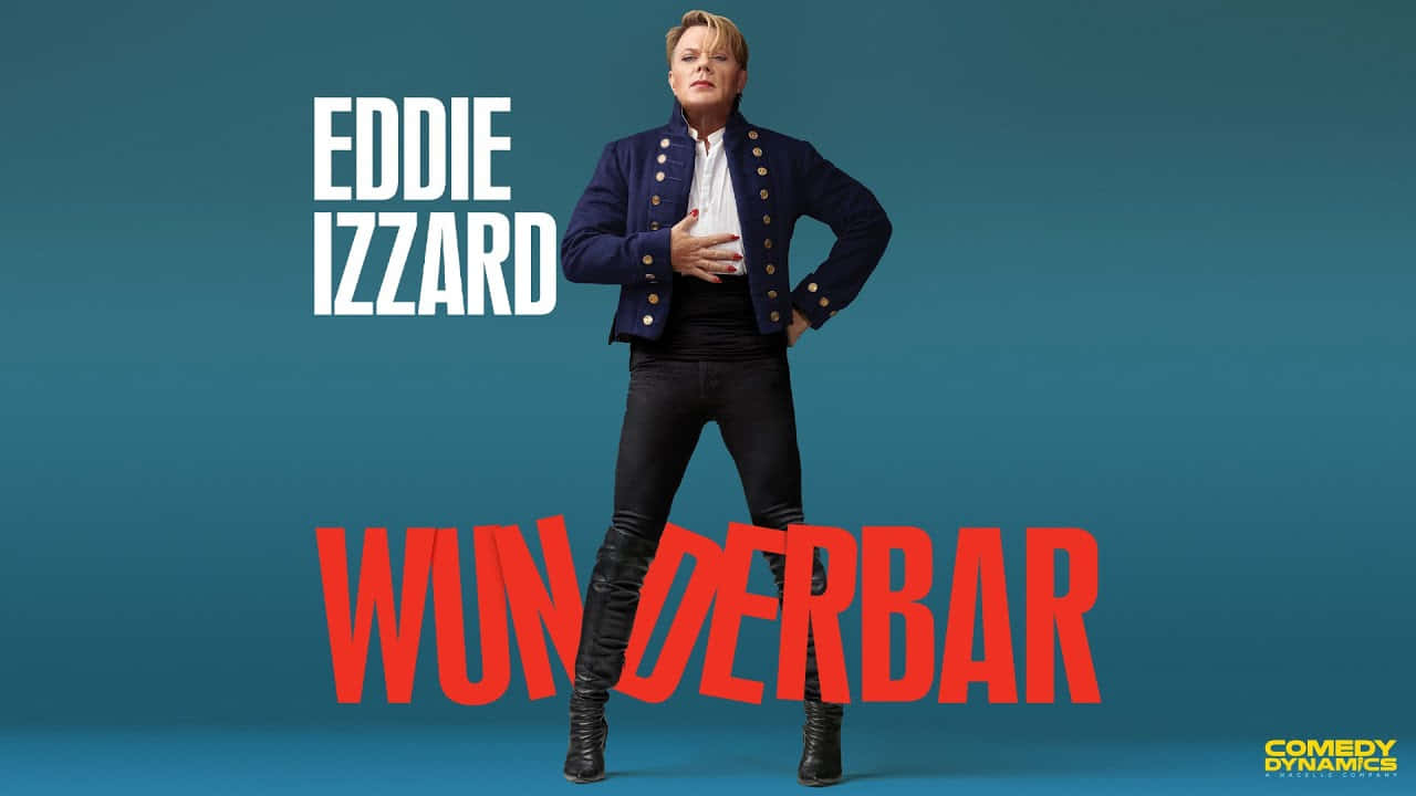 Eddie Izzard - A Captivating Performance Wallpaper