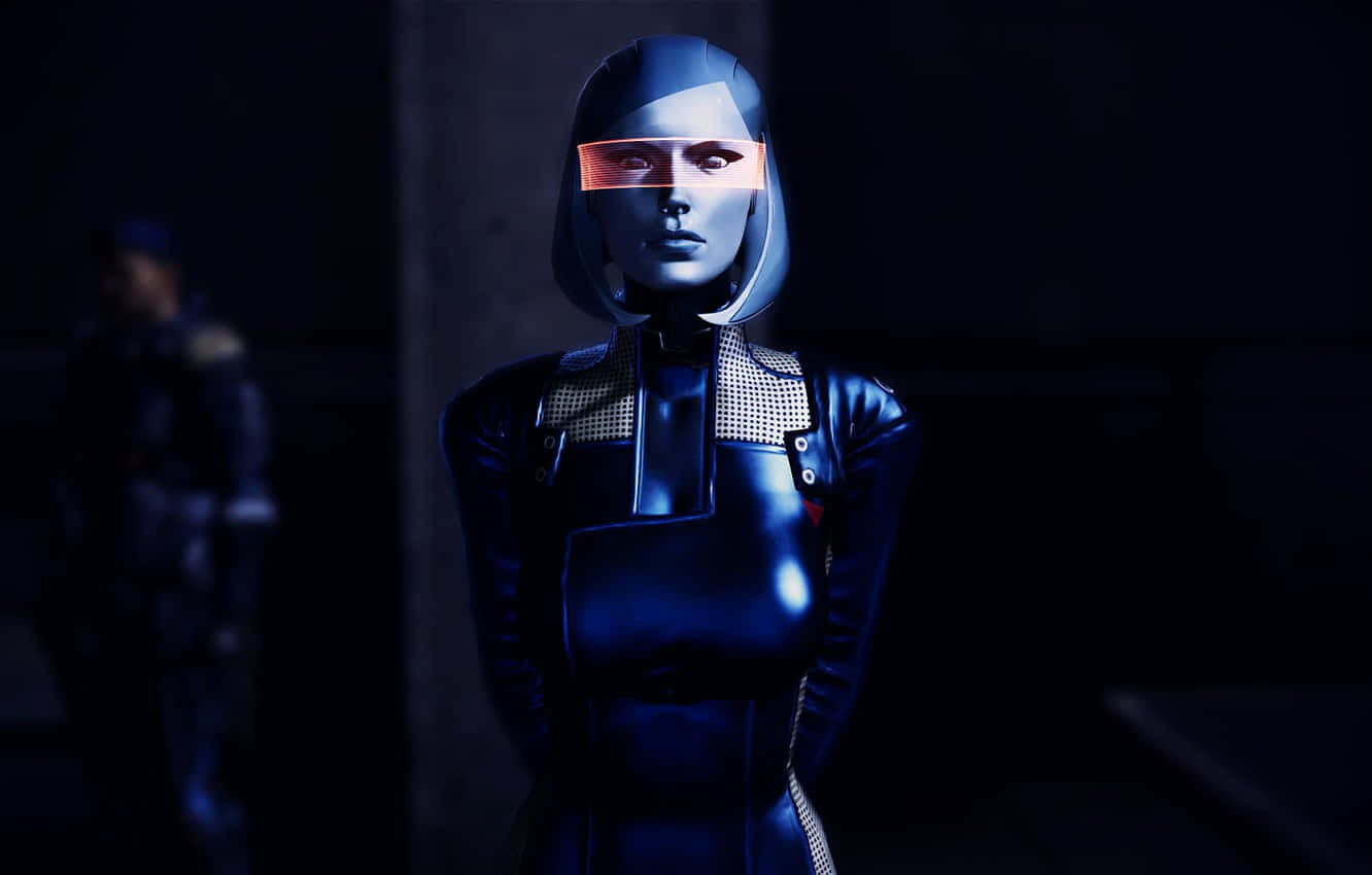 Edi - The Advanced Ai Of Mass Effect Universe Wallpaper