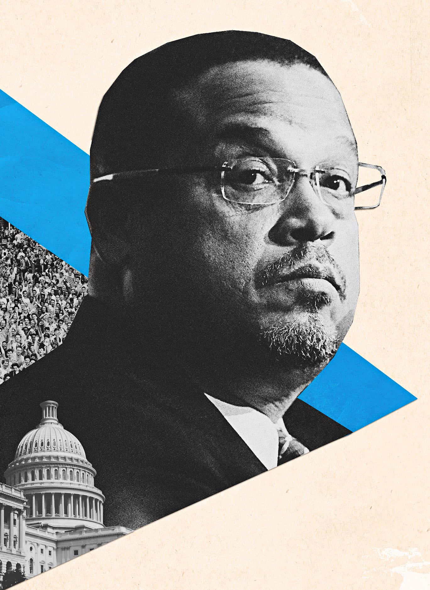 Editorial Graphic Of Keith Ellison Wallpaper