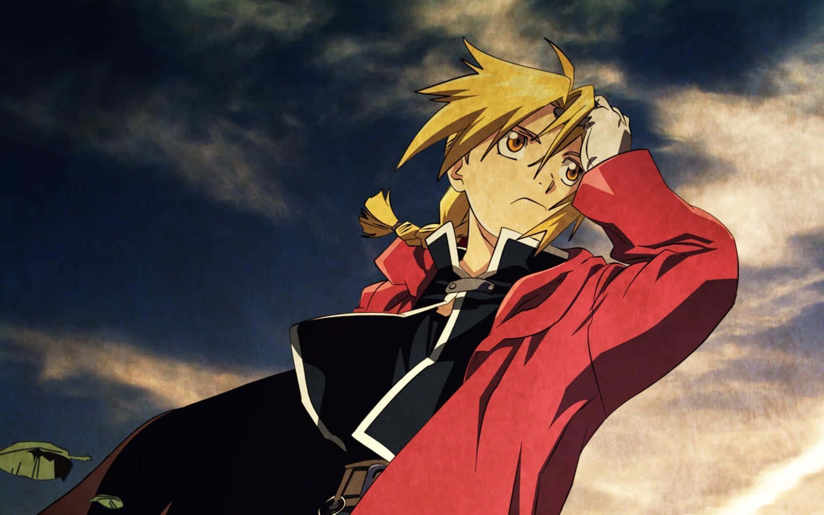 Edward Elric In Action Wallpaper