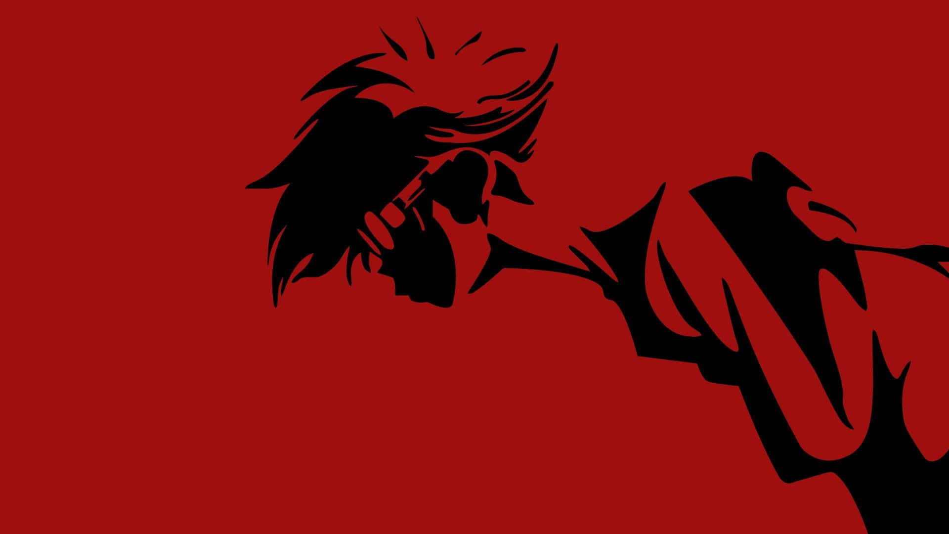 Edward From Cowboy Bebop On Computer Console Wallpaper