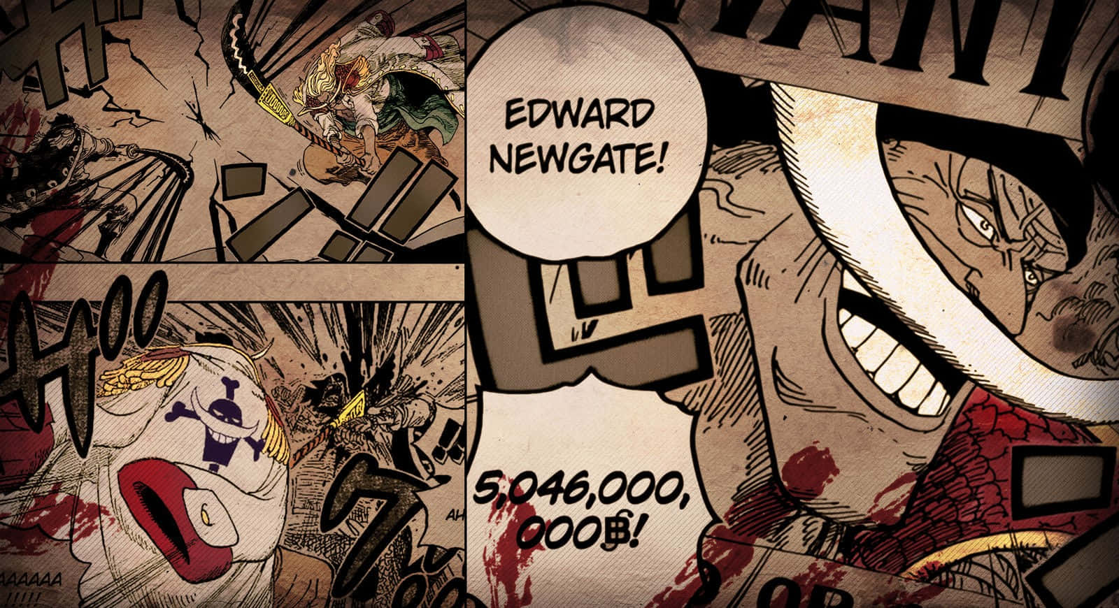 Edward Newgate, The Daimyo Of All Devil Fruit Users Wallpaper