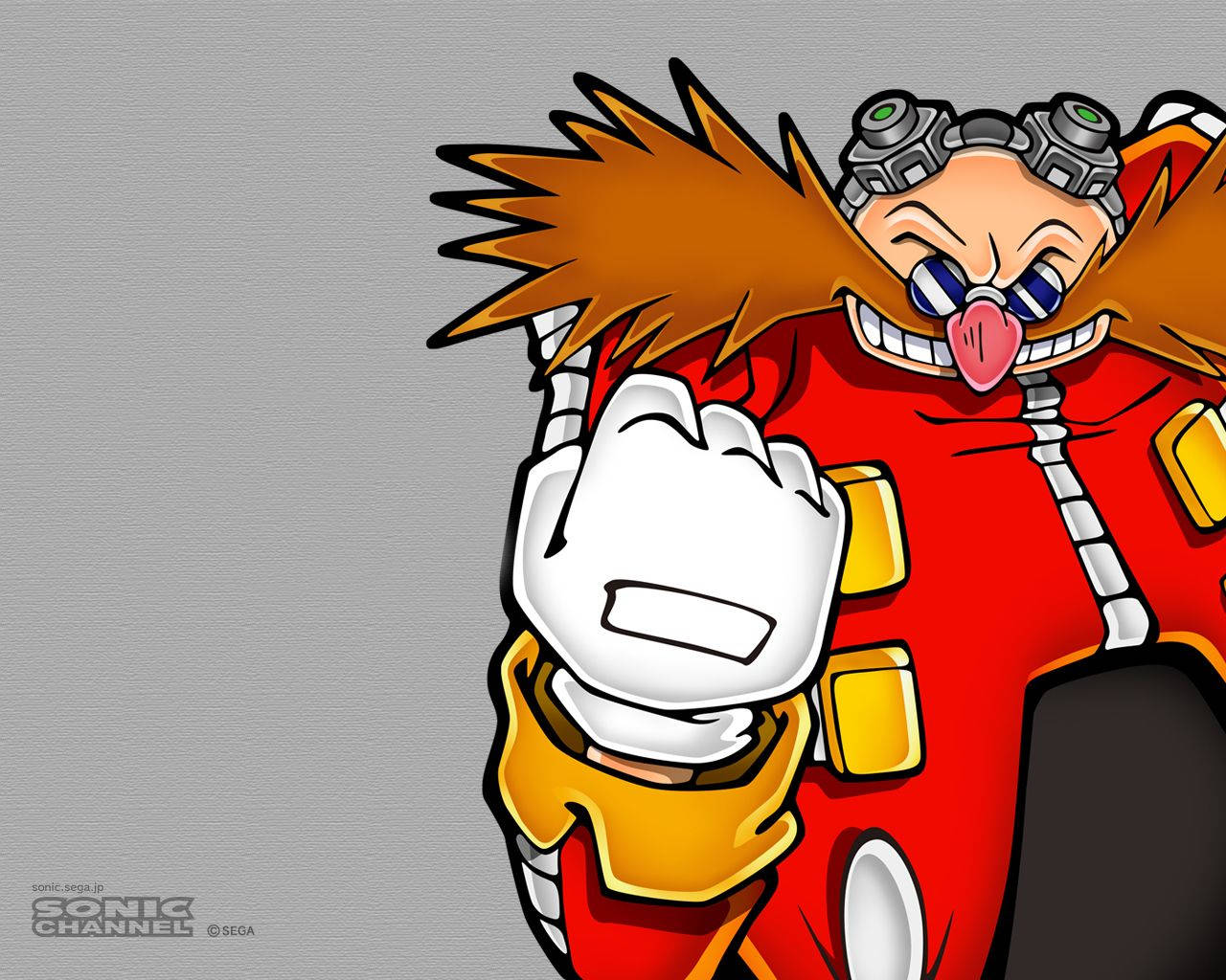 Eggman Long Brown Mustache Wallpaper