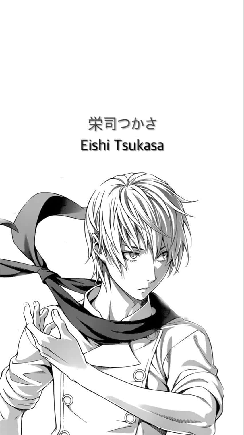 Eishi Tsukasa, Elite Culinary Artist Of Shokugeki No Soma Wallpaper