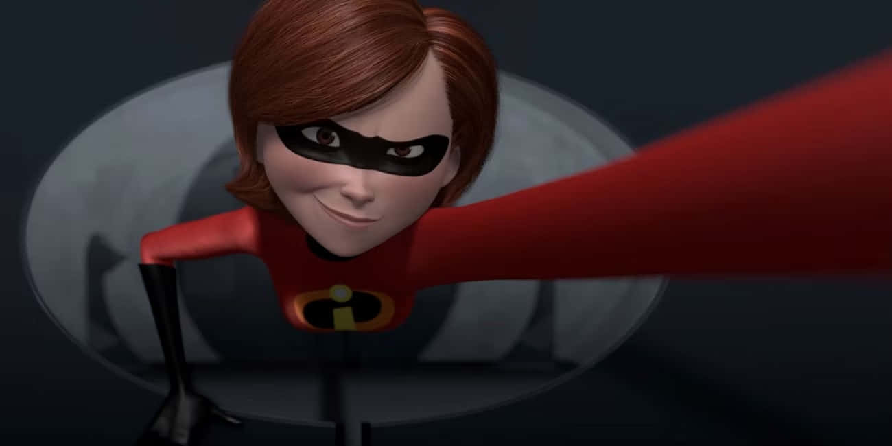 Elastigirl_ Action_ Pose Wallpaper